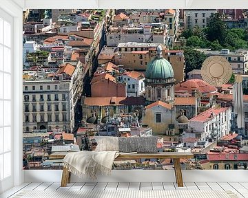 Napels - Uitzicht op de oude stad