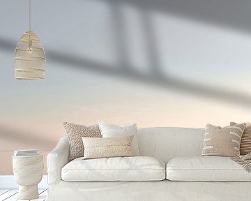 IJsselmeer achter de dijk.