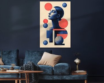 Retrometric - Abstract Beauty IV von Philippe HUGONNARD