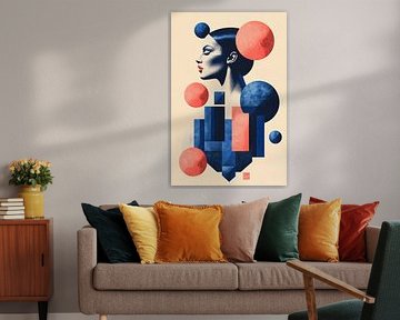 Retrometric - Abstract Beauty II von Philippe HUGONNARD