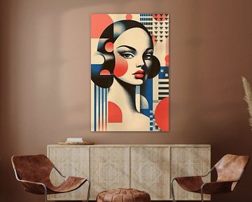 Retrometric - Colorful Minds von Philippe HUGONNARD