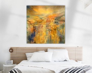 Golden shadows of dawn by Annette Schmucker