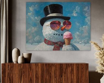 Paysage d'hiver sur Art Merveilleux