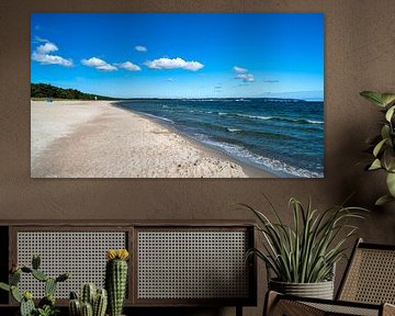 Vue de la plage de la station balnéaire de Prora sur Andreas Völkel