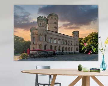 A view of Granitz Hunting Lodge