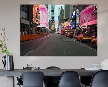 Times Square in New York early in the morning by Tim Vlielander