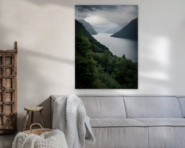 Moody Fjaerlands fjord_1 by Caatje Clicks