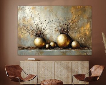 Goud Stilleven van Kunst Kriebels