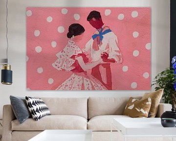 Woman Dance | Dance Together von Wunderbare Kunst