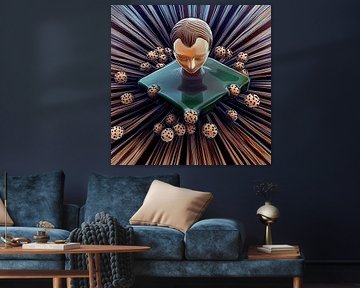 Morphological main subject: Origin of thought by Vythryd Arts