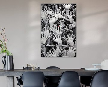 De handen van Wanhoop – White Temple, Chiang Rai