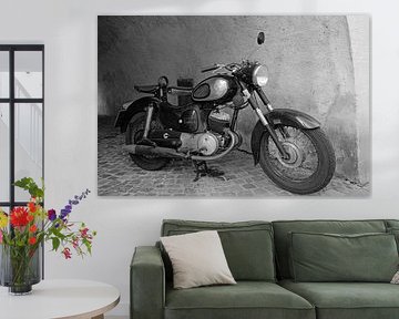 Puch motorfiets van Berthold Ambros