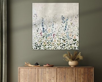 Stille zwischen tanzenden Blumen