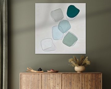 Wo Transparenz die Stille trägt von Color Square