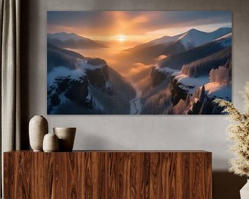 Frostige Farbenpracht