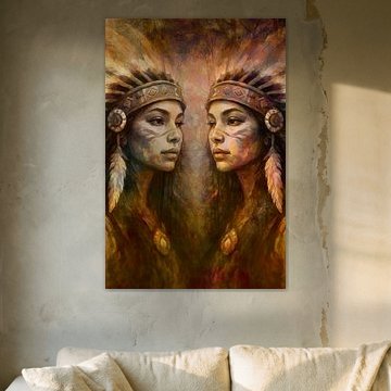 Verschmelzung von Stille, Weiblichkeit und Mystik