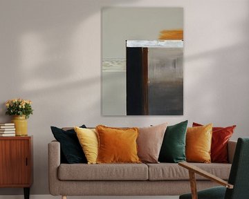 Inside the Vast - Abstracte binnenschilderij van Marina Kozyr