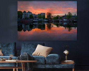 Uitzicht op de Walter Süskindbrug in Amsterdam, 2020 - 12 van Amsterdam.Photos