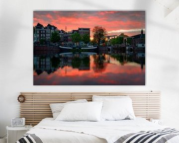 Uitzicht op de Walter Süskindbrug in Amsterdam, 2020 - 10 van Amsterdam.Photos