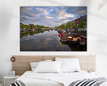 Uitzicht op de Magere Brug, Amstel in Amsterdam, 2020 - 2 van Amsterdam.Photos