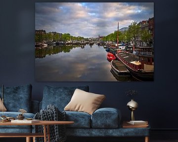 Uitzicht op de Magere Brug, Amstel in Amsterdam, 2020 - 1 van Amsterdam.Photos