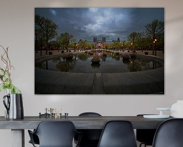 Uitzicht op het Rijksmuseum in Amsterdam, 2020 8008 x 5341 pixe van Amsterdam.Photos