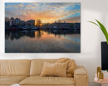 Uitzicht op de Walter Süskindbrug in Amsterdam, 2020 - 8 van Amsterdam.Photos