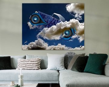 Citroën Traction Avant Cabrio Tweeling in de wolken van aRi F. Huber