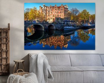 Uitzicht vanaf de Papiermolensluis in Amsterdam, 2021 - 16 van Amsterdam.Photos