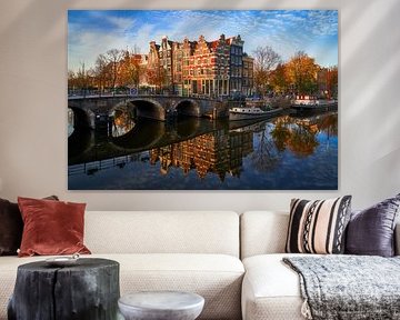 Uitzicht vanaf de Papiermolensluis in Amsterdam, 2020 - 15 van Amsterdam.Photos