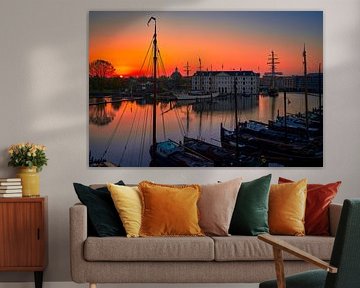 Foto vom Oosterdok und dem Scheepvaartmuseum in Amsterdam, 20 von Amsterdam.Photos