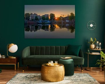 Blick auf die Walter-Süskind-Brücke in Amsterdam, 2020 - 22 von Amsterdam.Photos