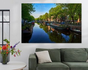 Blick auf die Prinsengracht von der Berensluis in Amsterdam, 2 von Amsterdam.Photos