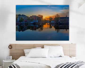 Blick auf die Walter-Süskind-Brücke in Amsterdam, 2021 - 25 von Amsterdam.Photos