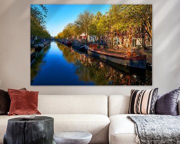 Blick auf die Prinsengracht in Amsterdam, 20217659 x 5108 von Amsterdam.Photos