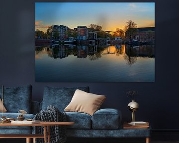 Blick auf die Walter-Süskind-Brücke in Amsterdam, 2021 - 27 von Amsterdam.Photos