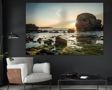 Baai van Trez Rouz, Camaret-sur-Mer, Bretagne van Christian Müringer