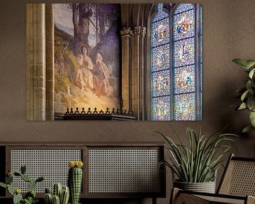 Kathedraal Saint-Corentin, Quimper, Frankrijk van Christian Müringer