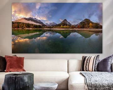 Slovenia, Jezero Jasna, Lake Jasna, Kranjska Gora by Thomas Rieger