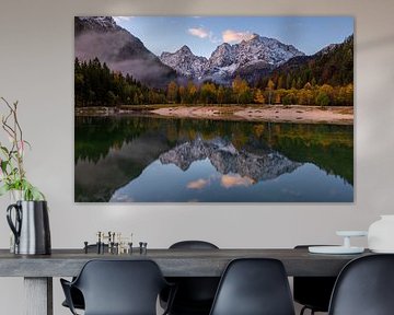 Slovenia, Jezero Jasna, Lake Jasna, Kranjska Gora by Thomas Rieger