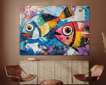 Fish painting | Fish colours