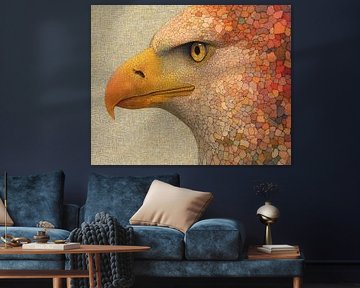 Adler mit gelbem Schnabel von Moderne Kollektion