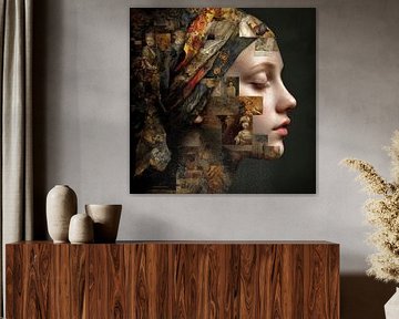 Portrait in Portrait 1 by Rein Bijlsma Art