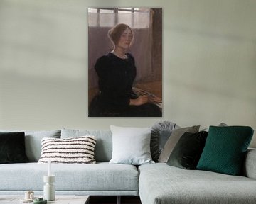 Selbstporträt, Elin Danielson-Gambogi