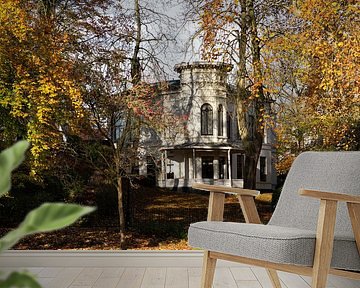 Villa Lievendaal aan het Lepelenburg in Utrecht in de herfst van André Blom Fotografie Utrecht