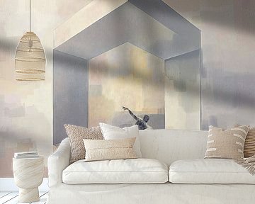 Dancing in Geometry – Minimalistisch Abstract Design