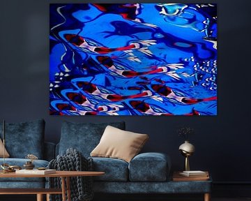 VISSEN ZWEMMEN 2 van Miroslav Ptacek