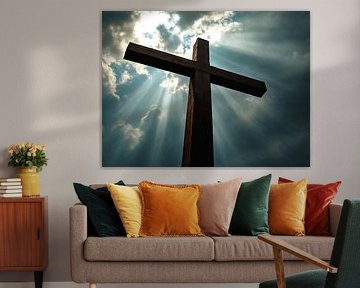 The cross, a symbol of Christianity by Rüdiger Rebmann