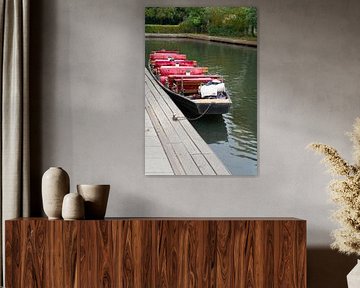 traditional Spreewald barge by Heiko Kueverling