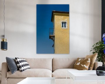 House with balcony in Malcesine on Lake Garda by Heiko Kueverling